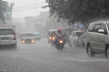 Weekend, Sebagian Wilayah Lampung Berpotensi Hujan Lebat